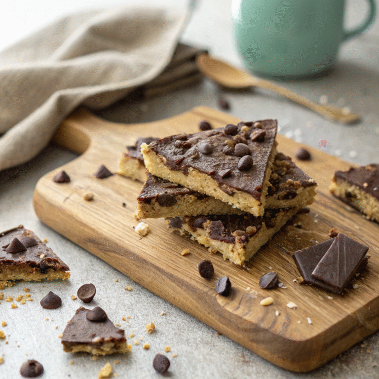 Cookie Dough Bark That Wraps You in Comfort 6 Cookie dough bark broken into rustic chocolate shards