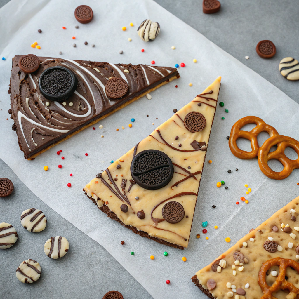 Cookie Dough Bark That Wraps You in Comfort 8 Cookie dough bark flavor variations spread on parchment