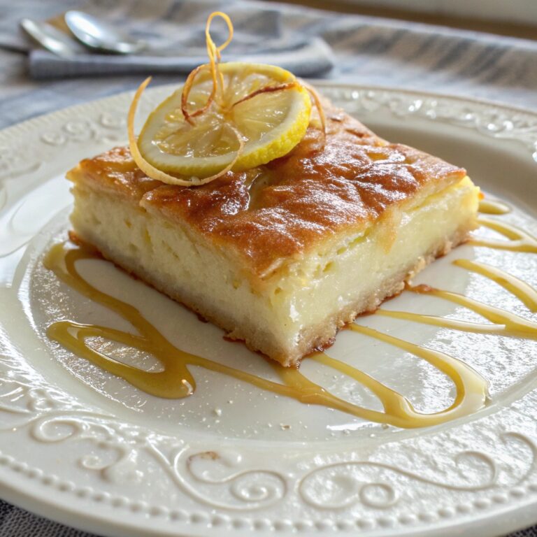 Greek Dessert Recipes That Warm the Soul and Taste Like Home 7 Custard-filled galaktoboureko served with syrup