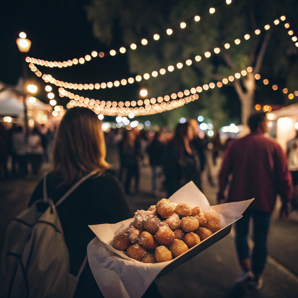 Greek Donuts with Honey: The Irresistible Sweet Treat Loved by Generations 9 greek donuts with honey at traditional festival