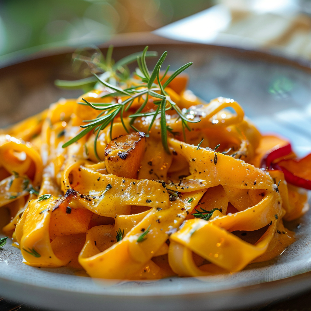 Creamy Pumpkin Pasta
