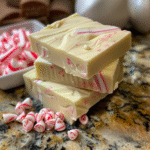 Hero image of Peppermint Swirl Fudge Shots: Easy No-Bake Holiday Dessert, a finished Peppermint Swirl Fudge Shots served fresh and appetizing.