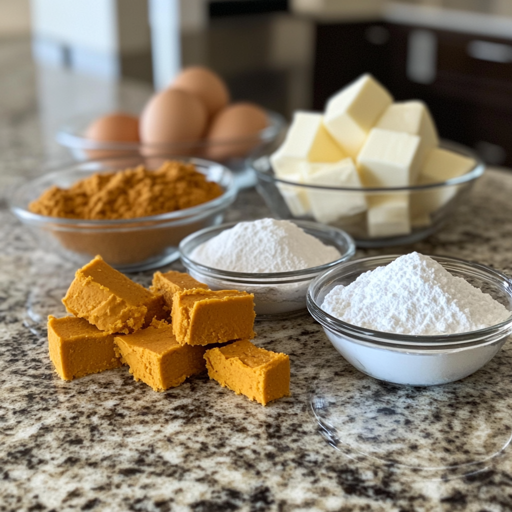 Delicious Classic Pumpkin Roll – The Ultimate Fall Dessert! 5 Process shot showing preparation steps for Pumpkin Roll in a bright kitchen setting.